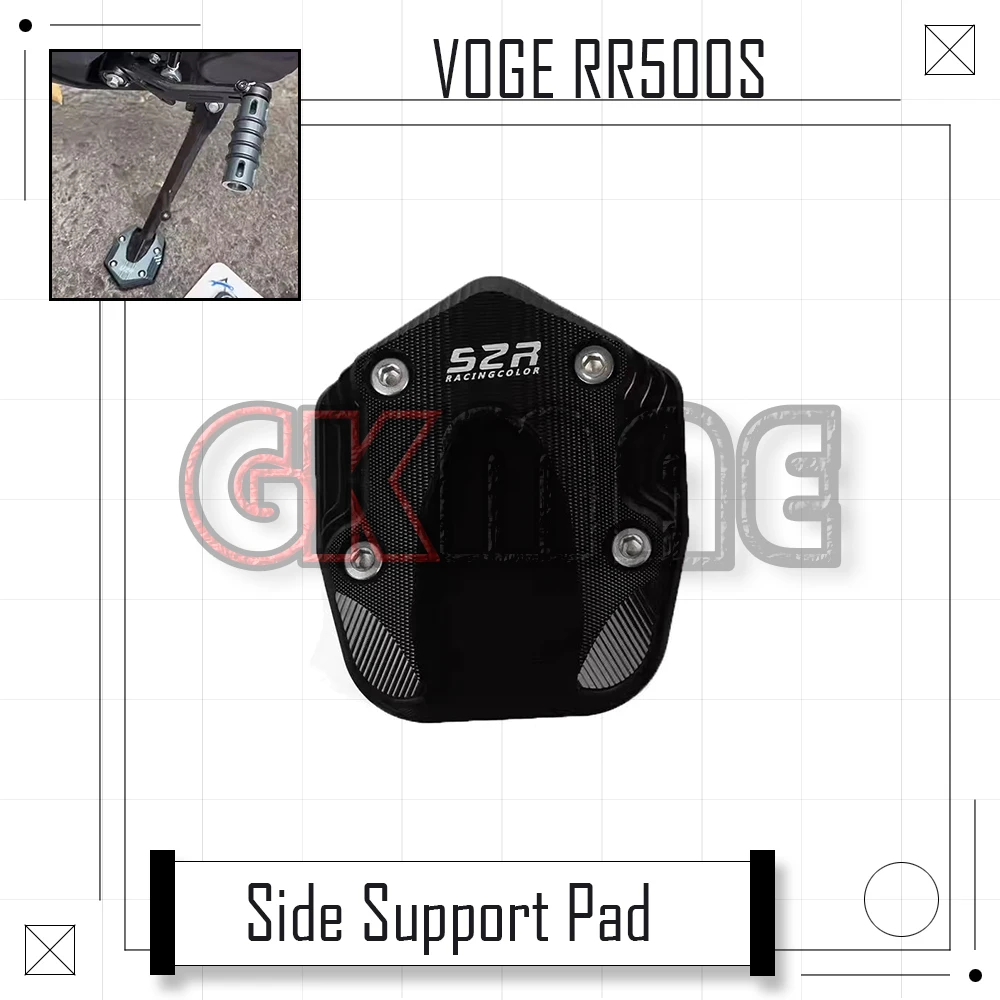 

New For Loncin VOGE RR500S RR 500 S Motorcycle Modification Side Support Pad Side Kick Support Widened Anti-slip Mat