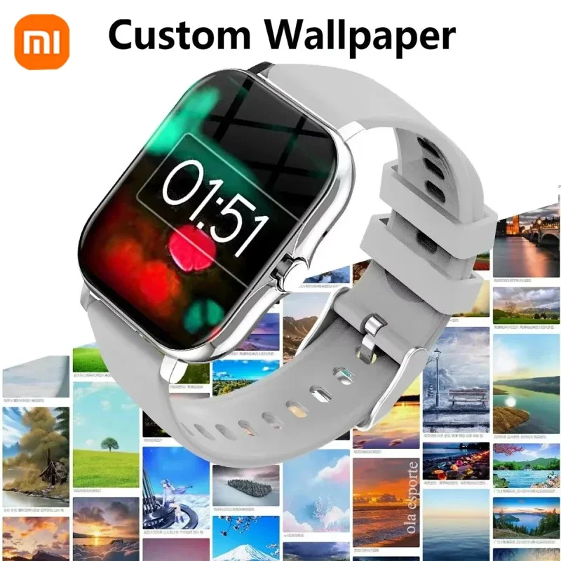 Xiaomi smare nézni vel Fülhallgató Hölgy Adomány Élegáns játékos Fitnesz watches Kőr Aránylat Képellenőrző Vízálló smartwatch számára IPhone samsung