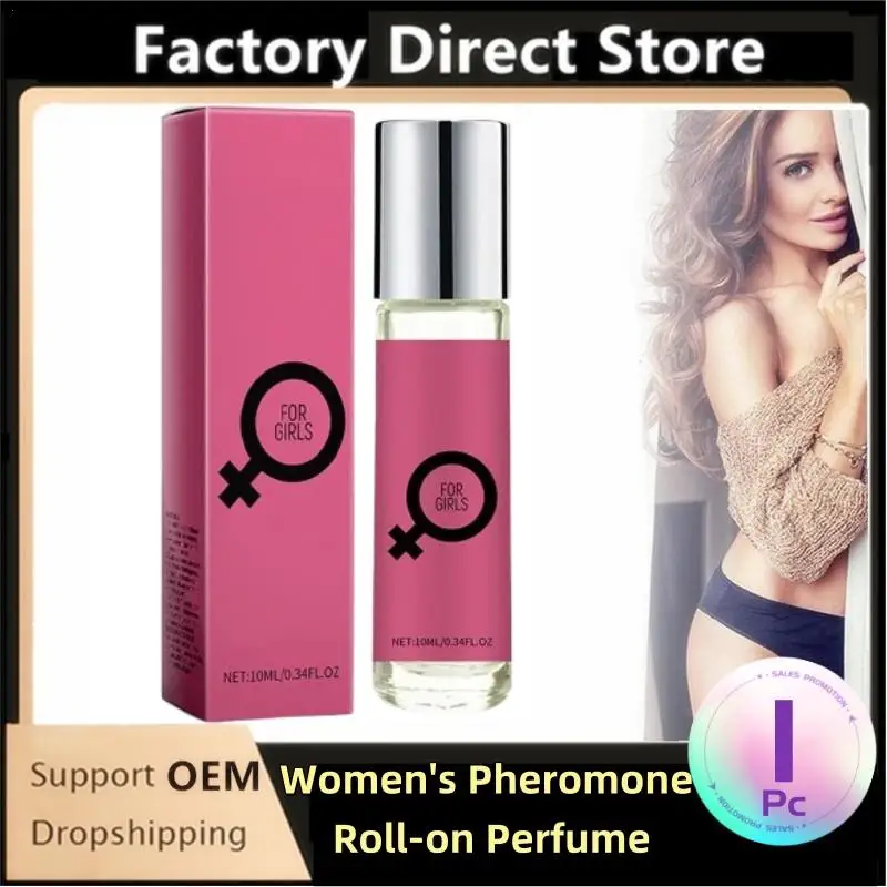 

1Pc Portable Intimate Partner Roll-on Perfume Pheromone Perfume Stimulates Flirtation Perfume Natural Gentle Perfume For Women