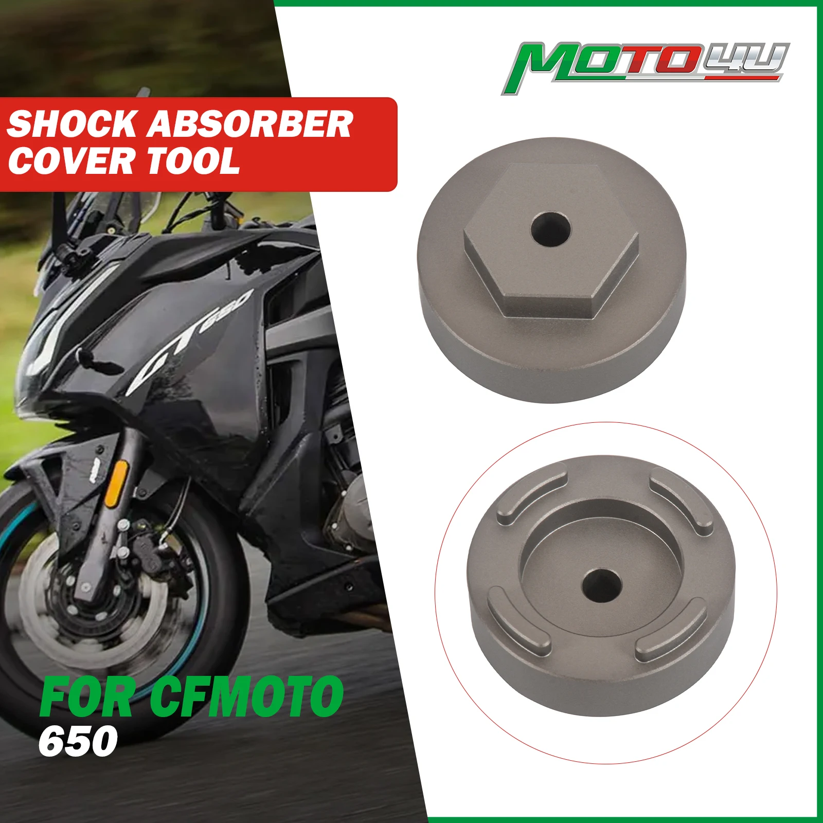 

Инструмент для снятия/установки чехла амортизатора мотоцикла CFMOTO 650 MT60