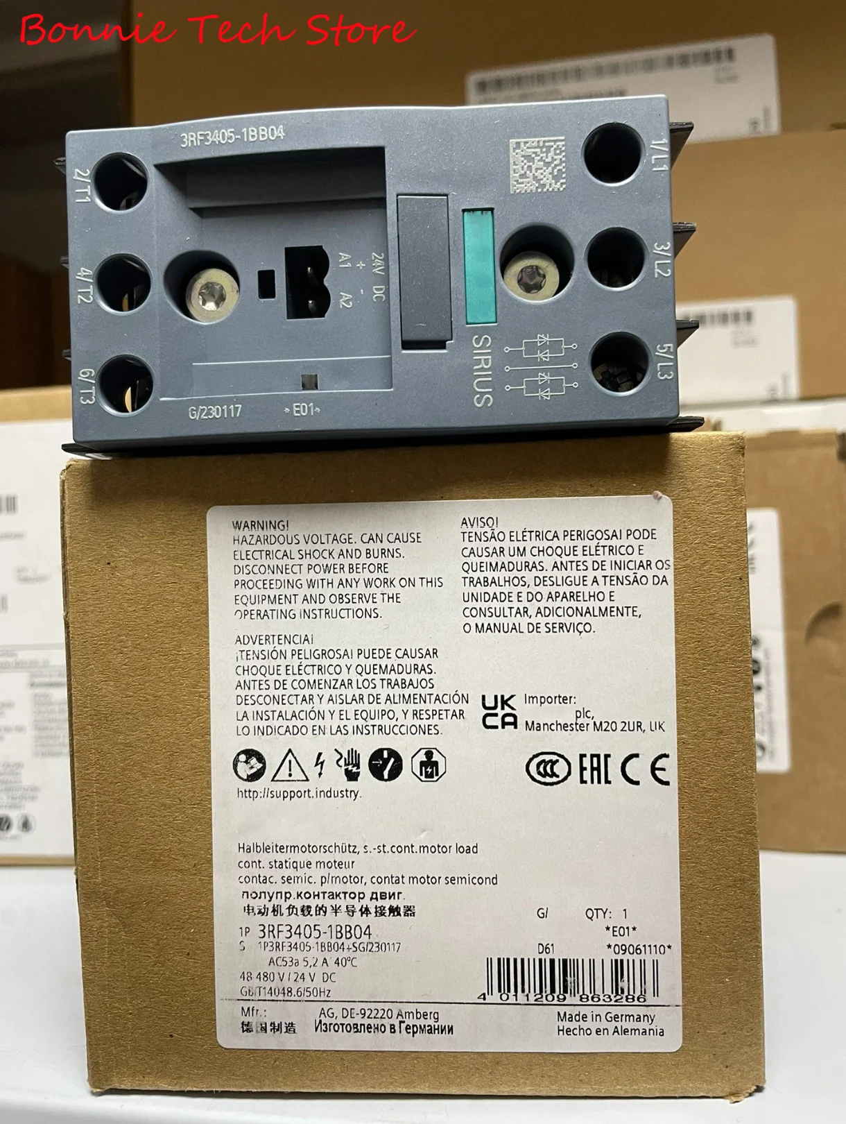 

3RF3405-1BB04 for Siemens Solid-state contactor