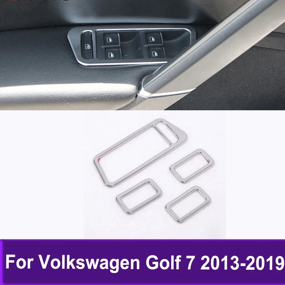 

Interior Accessories Window Lifter Switch Armrest Panel Trim For Volkswagen Golf 7 Golf7 MK7 2013-2018 2019 Car Styling
