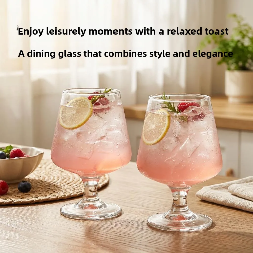 Attractive Home Use Cocktail Shaker Glass Cup Diamond Shape Short Stemmed Coffee Cup Creative 2026 New Model High Aesthetic V...