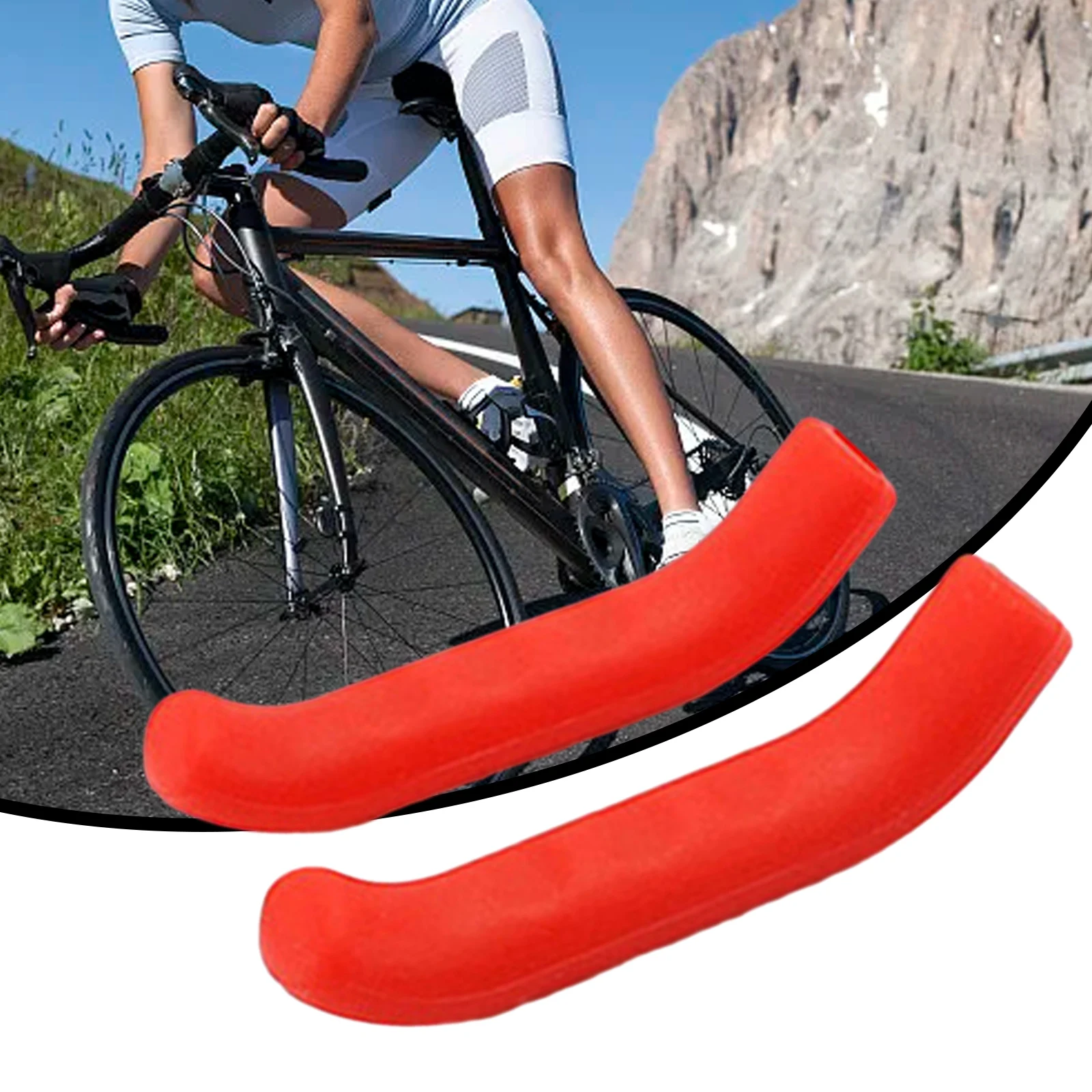 Anti skid Brake Lever Covers Waterproof Mountain Road Bike Covers 1 Pair Brake Lever Covers Brake Lever Covers