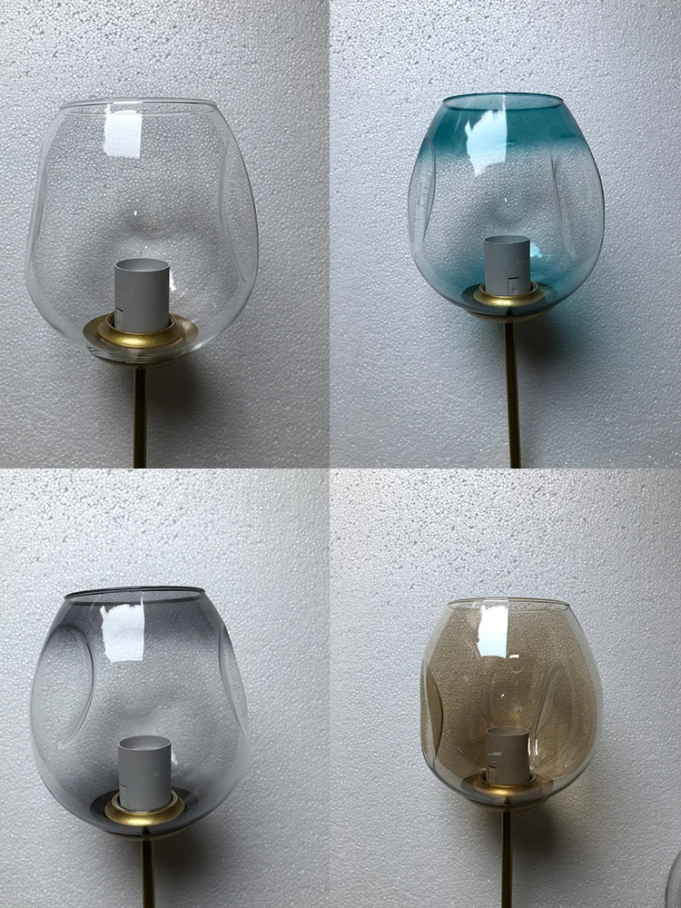 Magic bean glass lampshade accessories Modern and simple pendant lampshade DIY lampshade accessories