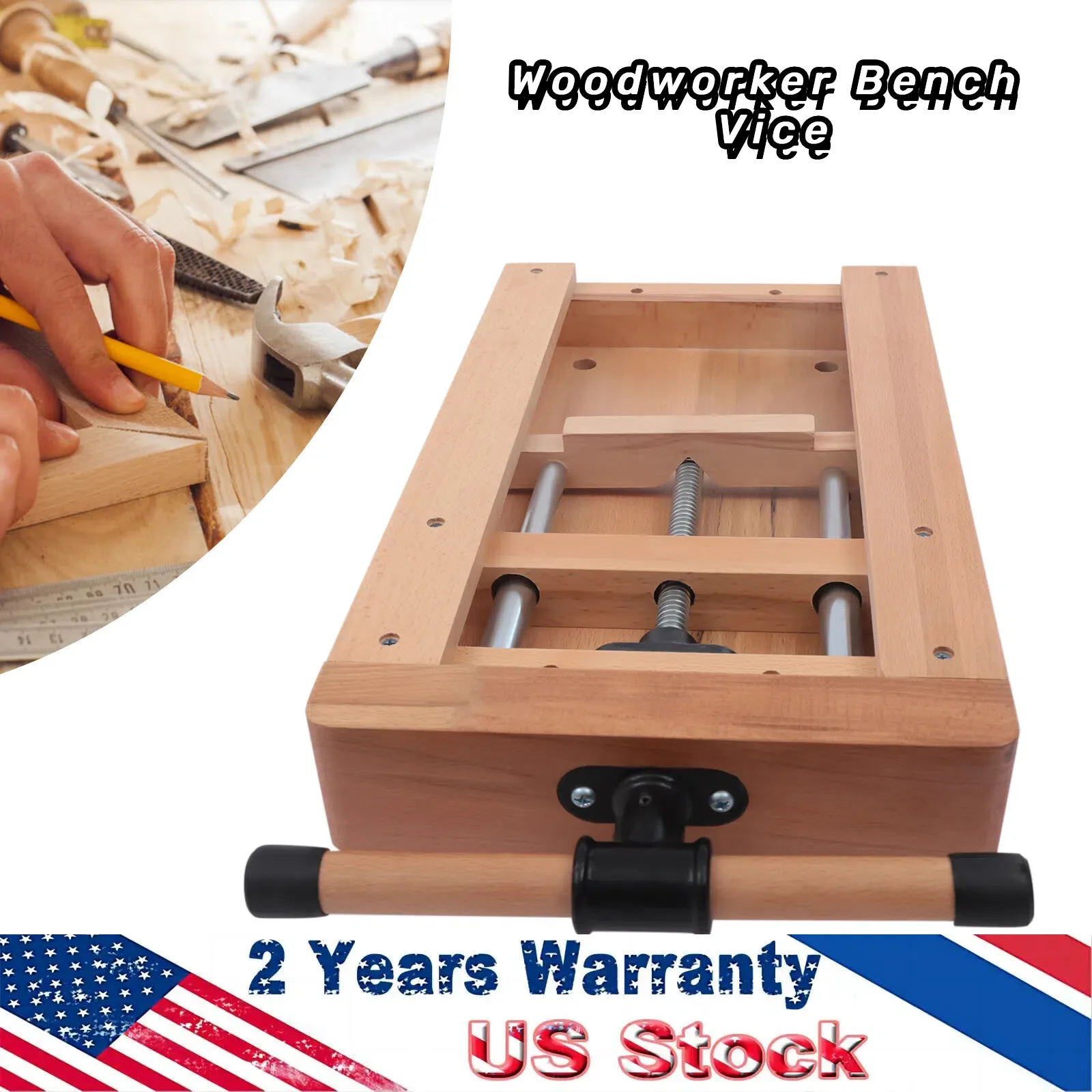 مقعد النجارة مناسب للمنزل والورشة التعليمية والإعدادات التعليمية، يستخدم لتأمين ومعالجة الخشب.