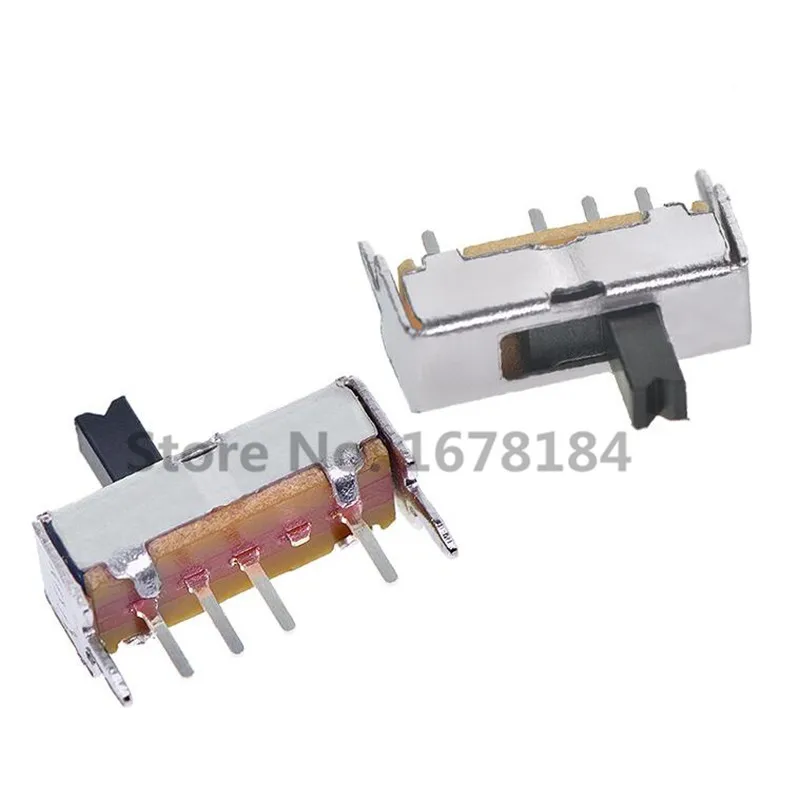 10PCS-20PCS SS13D07 SS13D07VG4 3 Position SPDT 6 Pin PCB Panel Mini Vertical Slide Switch .