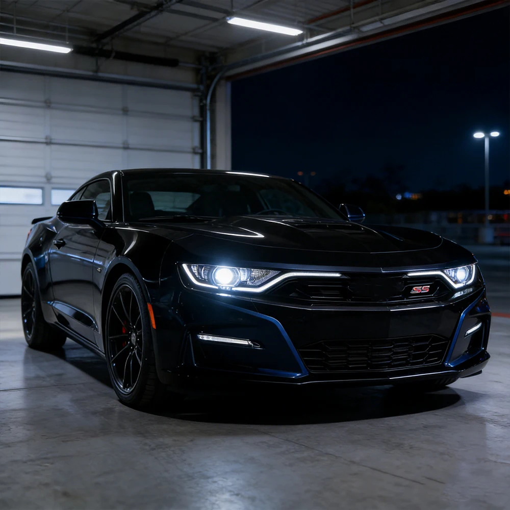 

LED Headlights Assembly for Chevrolet Camaro SS 2018-2021 Projector Lens Front Lamps Upgrade Auto Plug and Play Car Accessories