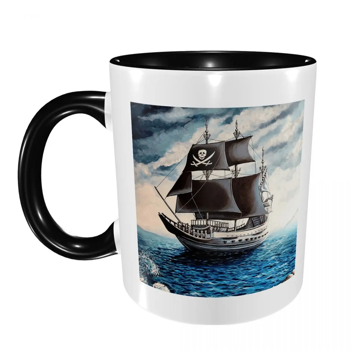Lost Pirate Kingdom Mug Funny Ceramic Coffee Cups Tea Mugs Milk Cup Drinkware Gift for Friends