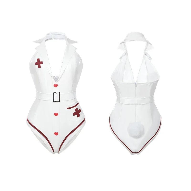 رولكوس-زي فتاة الأرنب الراهبة للنساء ، زي حفلة عيد الهالوين ، زي ممرضة مثير ، بدلة راهبة للبالغين