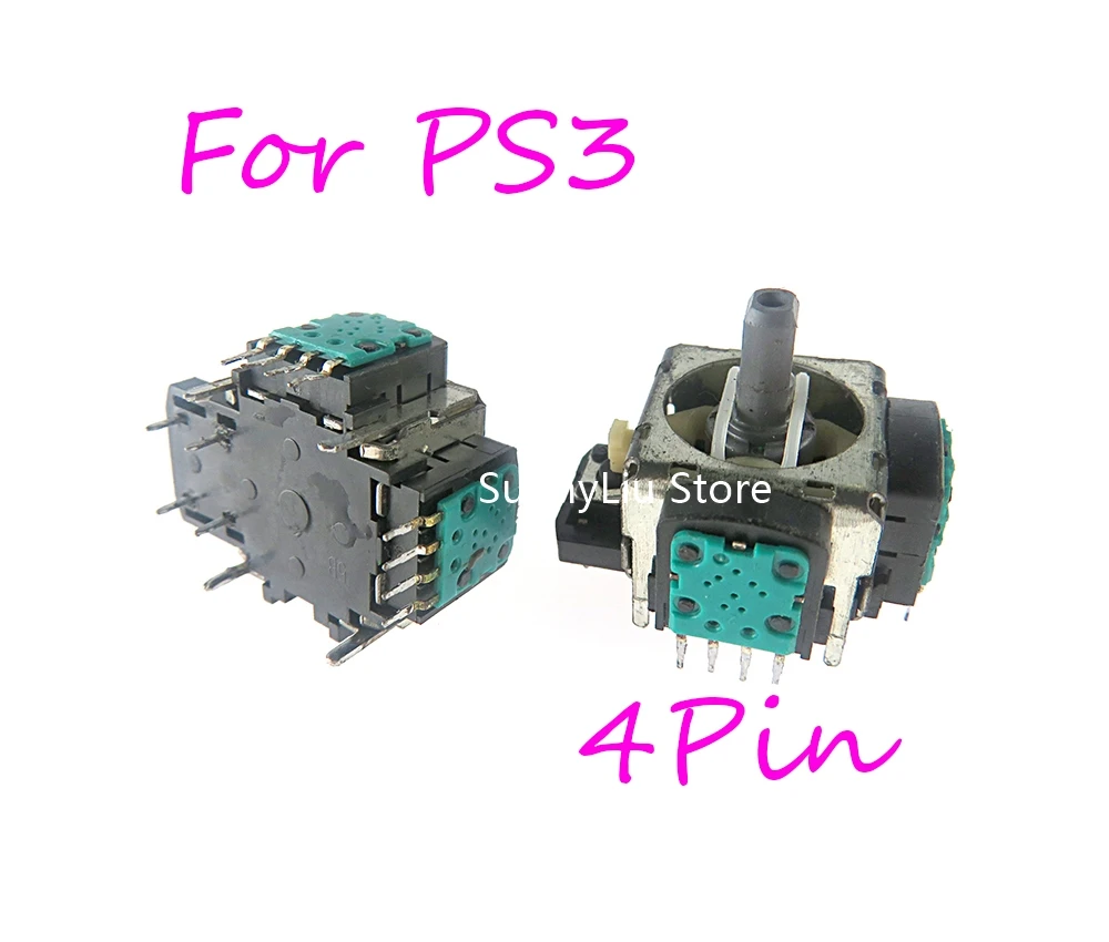 10pcs Original Used 4PIN Analog Joystick Sensor Potentiometers 3D joystick for PS3 Controller Analog Joysticks