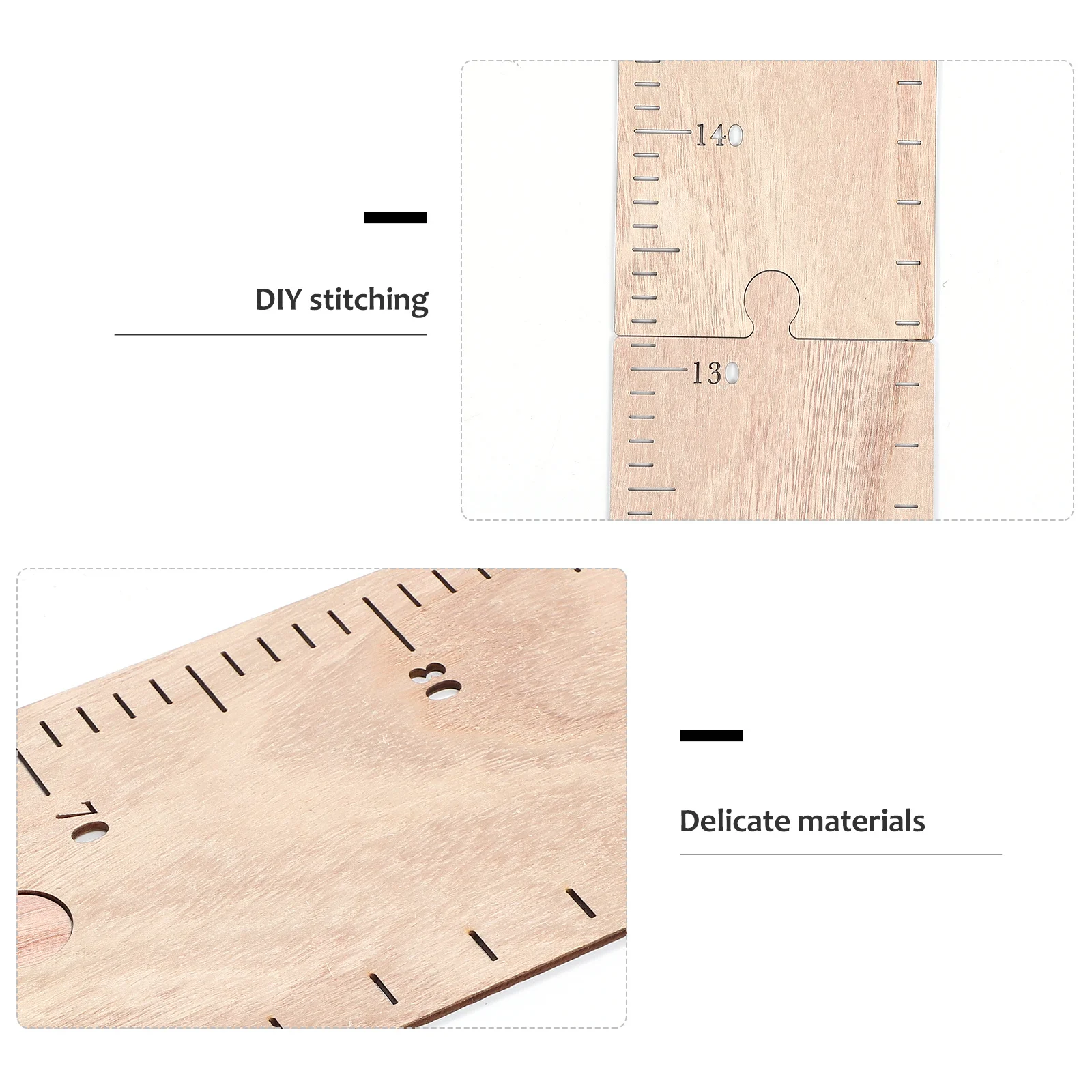 

1 Set Diy Wooden Height Growth Chart Wall Sticking Ruler For Room Decor Nursery Kindergarten Wall Ornament Tracking