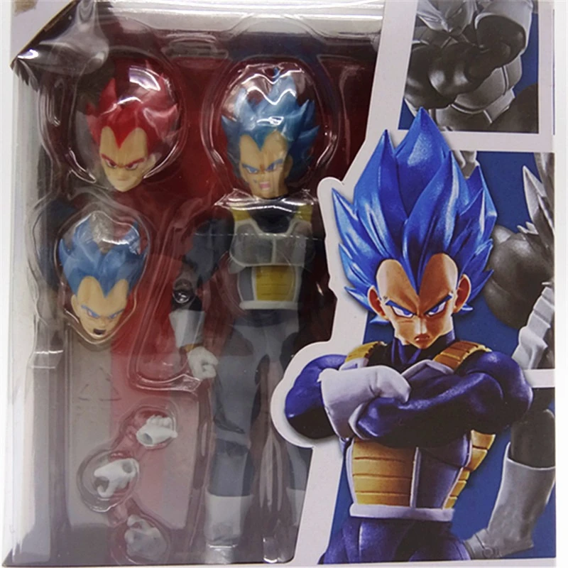 

Коллекционная фигурка SHF Dragon Ball GT: Супер Сайян 4, Гоку (Красные волосы), Супер Сайян 4 (Синие волосы), Супер Сайян 4 (Синие волосы) и Белладжита в коробке — специальная серия для фанатов.