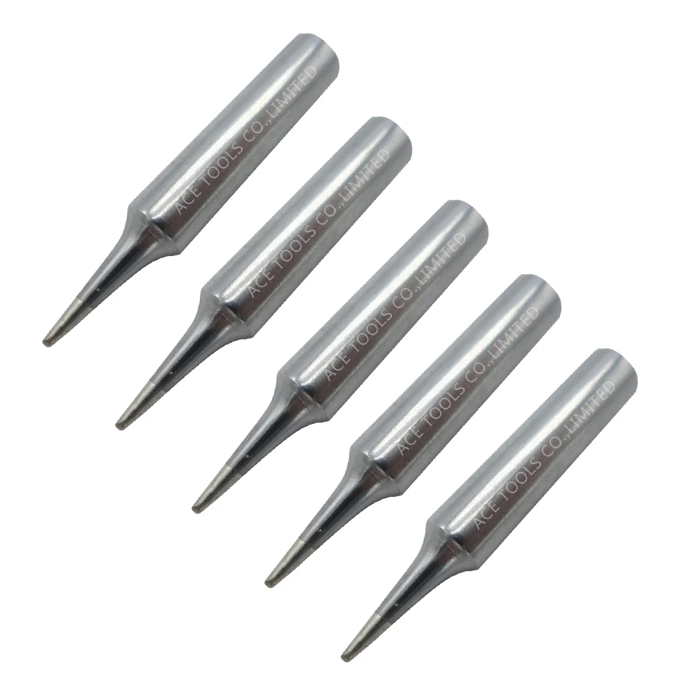 

T18-C1 Паяльное жало, фаска 1 мм, 0,039 дюйма, подходит для HAKKO FX-888 FX-888D FX-8801 FX-600, бессвинцовая железная насадка для сварки карандашей