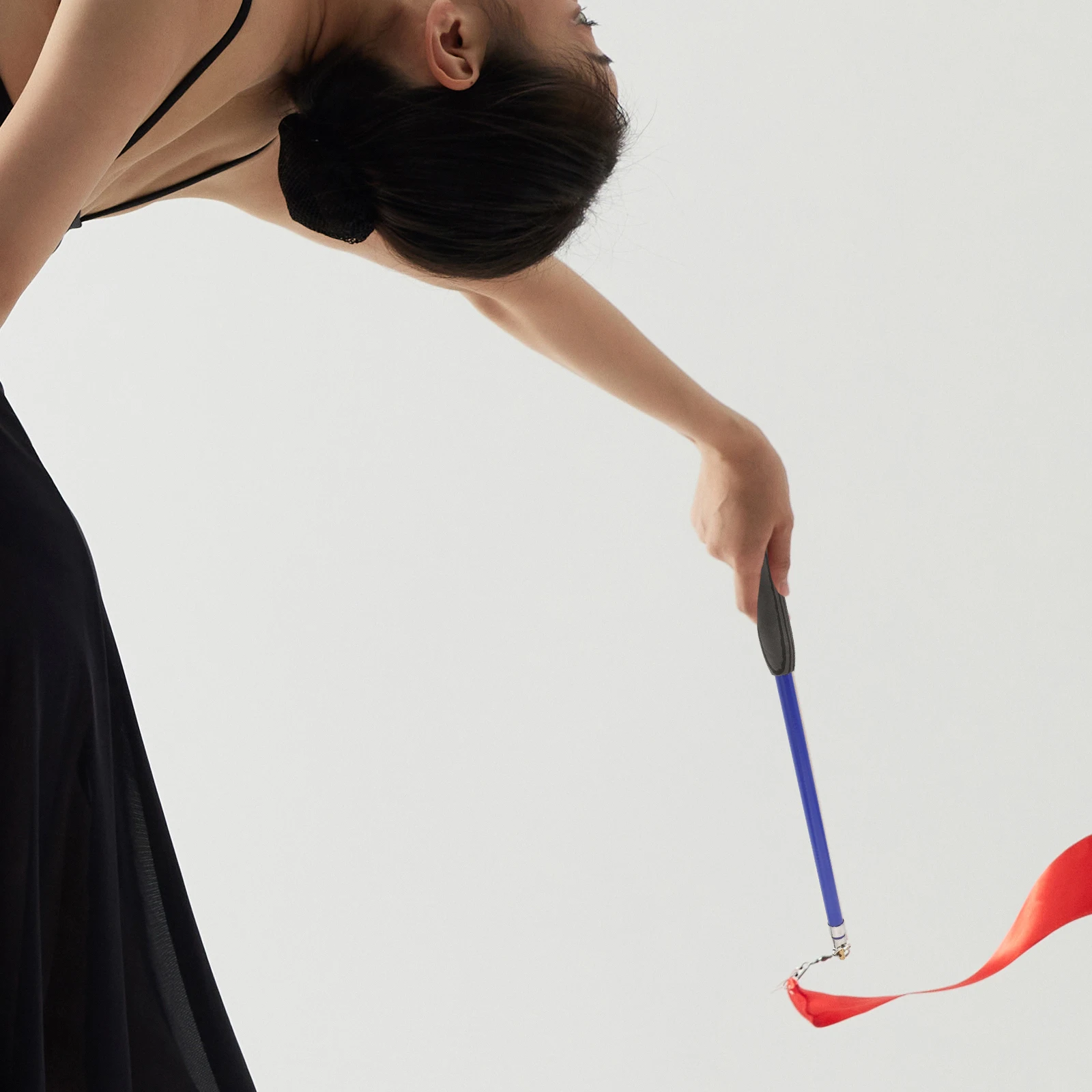 

Ribbon Telescopic Pole Telescoping Dancing Shrink Rod Dancer Wand for FRP Ribbons Rods Portable Middle Aged