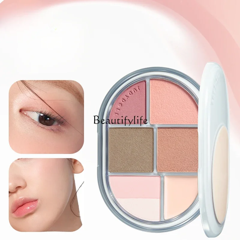 Six-Color Facial Comprehensive Plate Eye Shadow Plate Matte