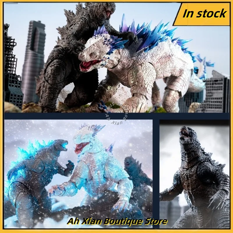 

Nouveau HIYA Exquis Basique Shimo Godzilla Vs Kong La Nouvelle Figurine D'action Empire Godzilla Vs Kong, Heat Ray, 18cm Figure