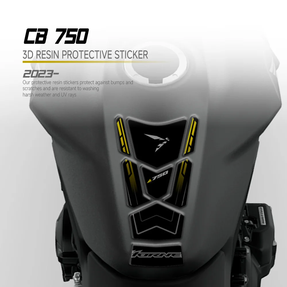 

Tank Pad for CB750 Hornet 2023 Accessories 3D Resin Sticker Protection Kit Motorcycle Accessories