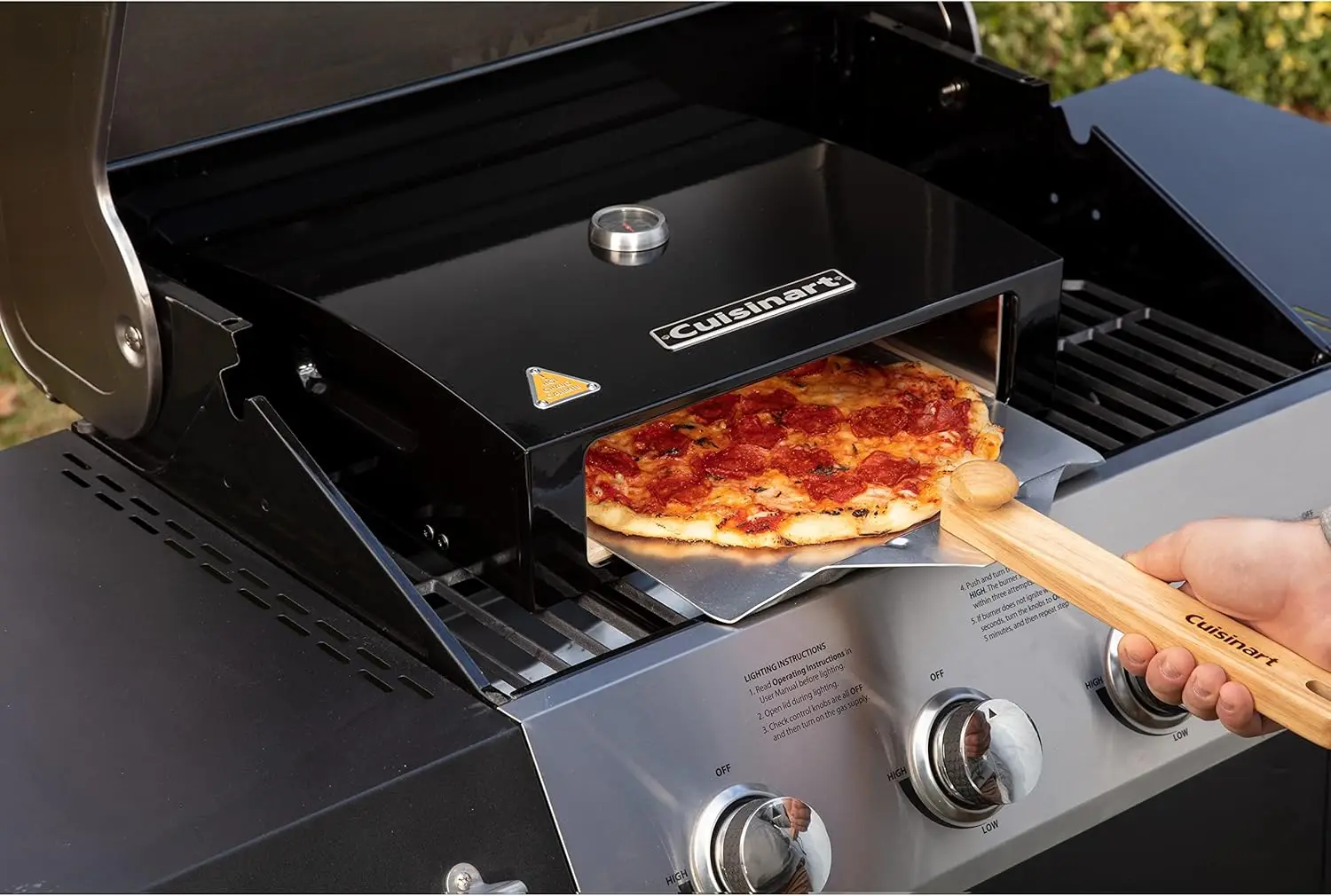 CPO-700 Grill Top Pizza Oven Kit