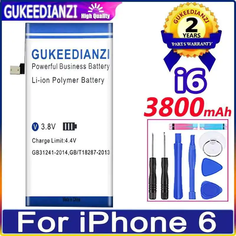 

High-Capacity 3800Mah For Apple Iphone 6 Mobile Phone Battery