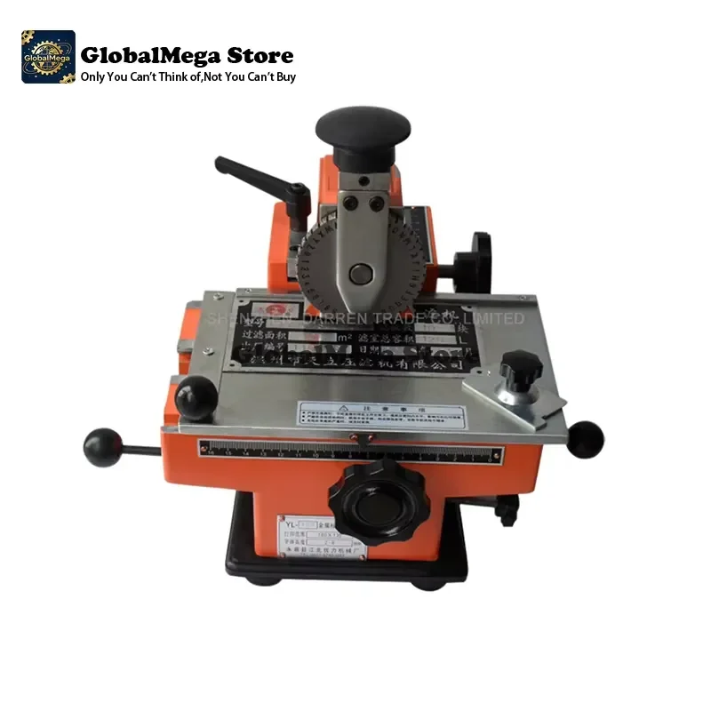 2026 Latest Semi-Automatic Manual Marking Machine for Aluminum Labeling Coding Equipment Parameter Label Printer Industrial