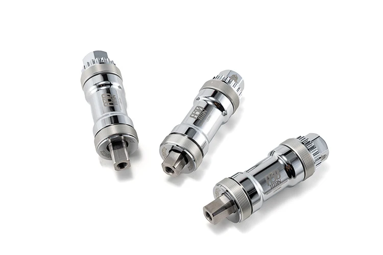 

ARDENTLY Square Titanium Alloy Thread Kit Fxied Gear Bike Axle Crankset Part Bike Crankset Shaft Bicycle Bottom Bracket Bicycle