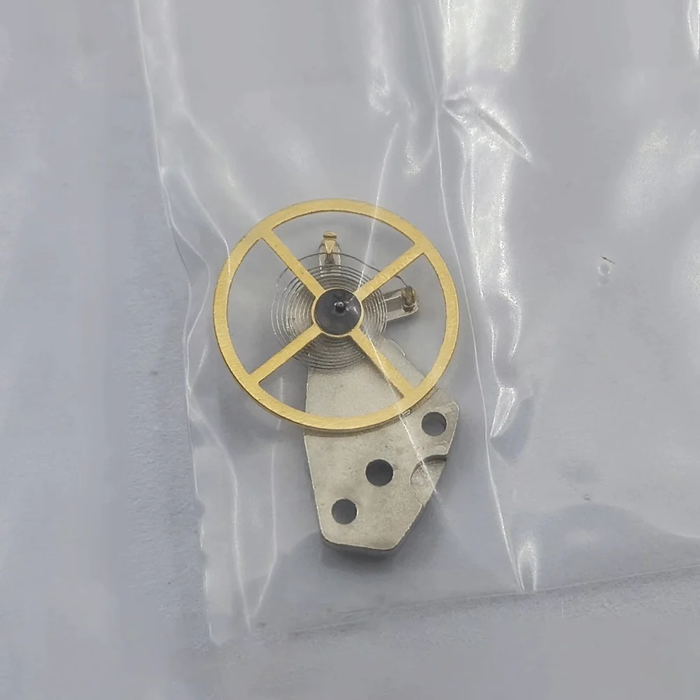 إكسسوارات الساعة مناسبة لـ Shanghai 7750/2846 مجموعة عجلات توازن الحركة البندول البندول المستمر زنبرك الشعر والجبيرة