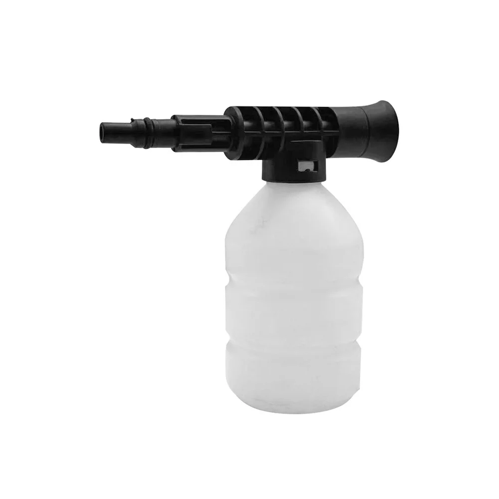 Compact Foam Sprayer For Lithium Battery Car Washer Lightweight Plastic Nozzle Bottle Easy Use Water Cleaning Accessory