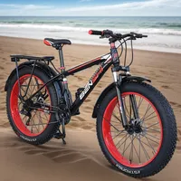 24/26 inch mountain bike fat tire snowmobile ATV variable speed Exercise Bike shock absorption Fatbike disc brake Downhill Bike