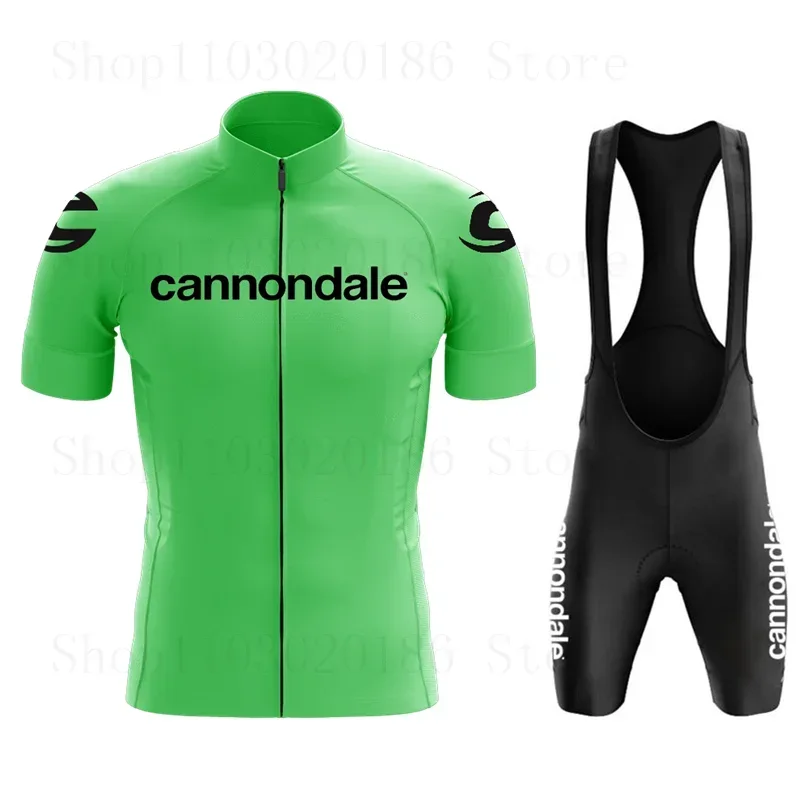 Cannondale Summer Bike Jersey Men Mtb Short Sleeve Cycling Set Bike Shorts Set MTB Ropa Ciclismo Bicycle Shirts Maillot Clothing