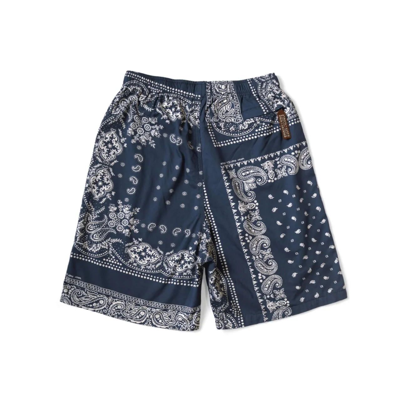 25SS KAPITAL Hirata and Hongri Casual Cashew Flower Print Adjustable Elastic Loose Shorts for Men