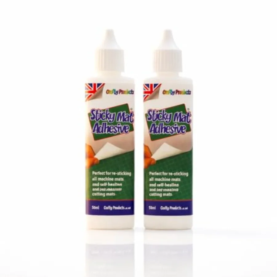 

2 клейких коврика-липучки для резки и рукоделия ® Совместимо с CRICUT - Набор из 2 бутылок