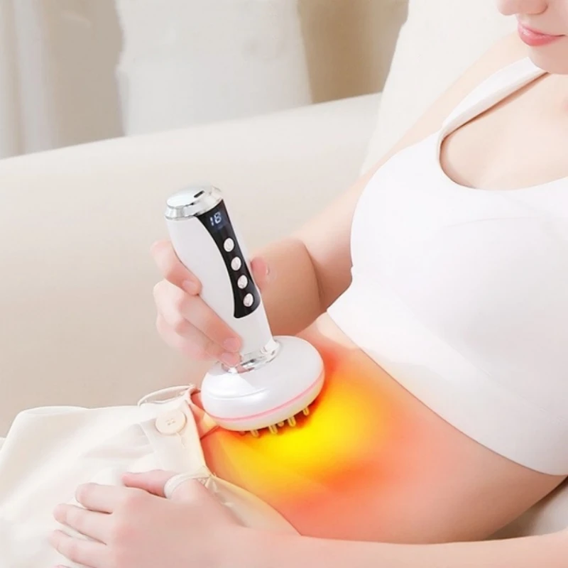 

Electric Meridian Brush Body Slimming Massager with Micro Current Anti-Cellulite Fat Burner Scraping Guasha Lymphatic Drainage T