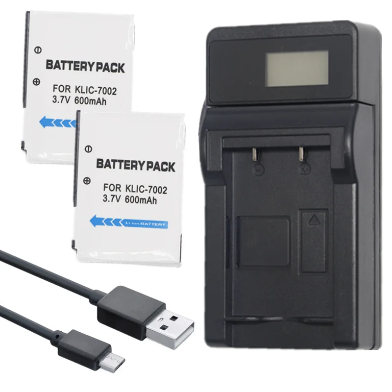 

Battery or Charger For Kodak KLIC-7002 EasyShare V530 V603