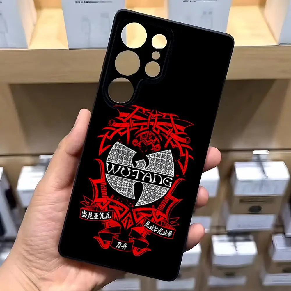 Wu T-Tang Rapper Clan Cassa Del Telefono per Samsung A16 A26 A36 A56 A15 A25 A35 A55 A34 A24 A54 A23 A53Guscio morbido nero