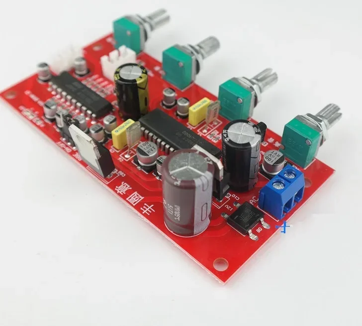 UPC1892 HIFI Stereo Preamp Amplifier Volume Tone Control JRC2150 BBE Preamplifier Treble Balance Bass Board Module NEW