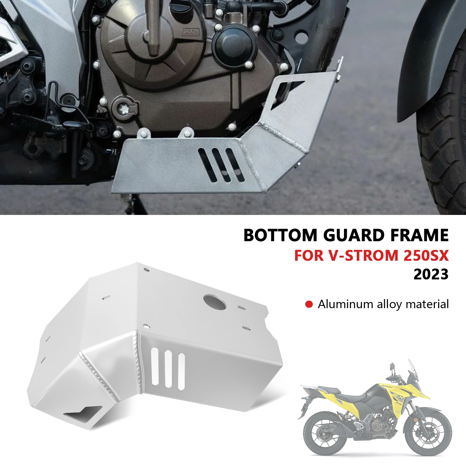 

FOR V-STROM 250 SX VSTROM 250SX 2023-2025 Motorcycle Skid Plate Engine Guard Engine Bash Chassis Protection Cover