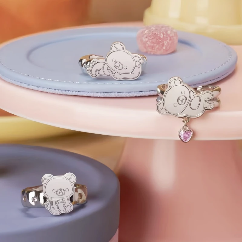 

New Hot Genuine Rilakkuma Gurglef Gurgle Series Blind Box Exquisite Mini Character Ring Collectible Decor Mystery Box Ideal Gift