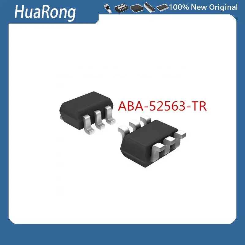 5PCS/LOT    ABA-52563-TR   ABA-52563-TR1G    SOT-363      INA197AIDBVR    INA197AIDBVT   NJM2831F05   NJM2831F05-TE1   SOT23-5