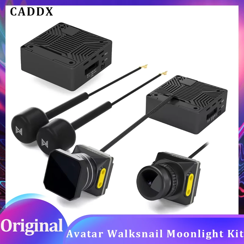 

CADDXFPV Caddx Fpv Avatar Walksnail Moonlight Kit Startlight Gyroflow Moonlight Camera Vtx For RC FPV Drone Quadcopter
