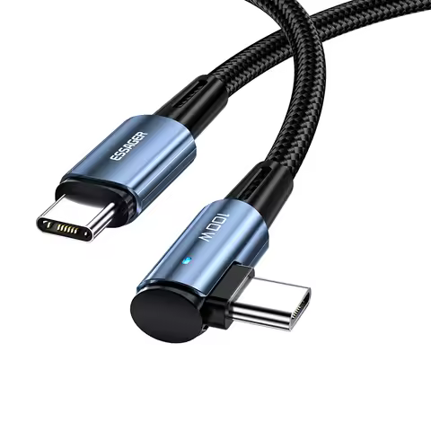 Essager 100W USB C To USB C Cable USB-C PD Fast Charging For iPhone 15 Pro Max iPad MacBook Pro Xiaomi Samsung Huawei P60