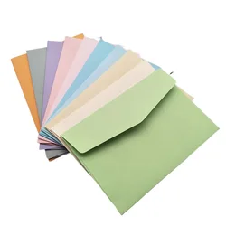 5pcs Kawaii Macaron Color Paper Envelopes Letter Writing Wedding Party Invitation Cards Cover Gift Envelopes Office Supplies