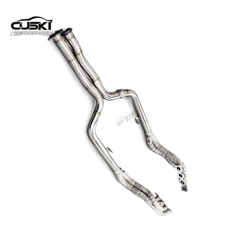 

Stainless Steel Exhaust Parts Suitable For Mercedes-Benz CLS63/CLS63S AMG 6.2 Exhaust Downpipe Pipes Car Exhaust Modification ﻿
