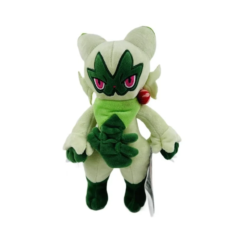 Pokemon Sprigatito Plush Floragato Evolution Meowscarada  Stuffed Doll Pokemon The 9th Generation Toys Hobbies Gifts for Kids view 6