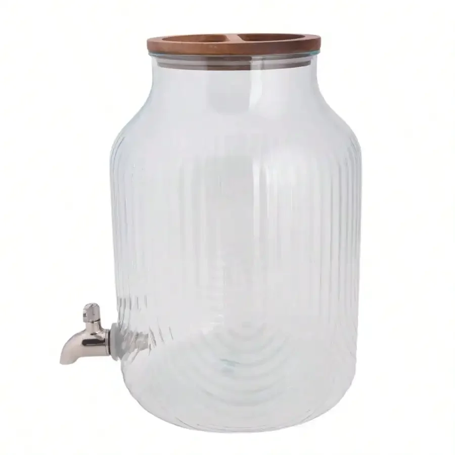 

2-Pack 2 Gallon Beverage Dispenser, Double Wall Insulated Plastic Pitcher with Spigot for Parties, Lemonade & Iced Tea