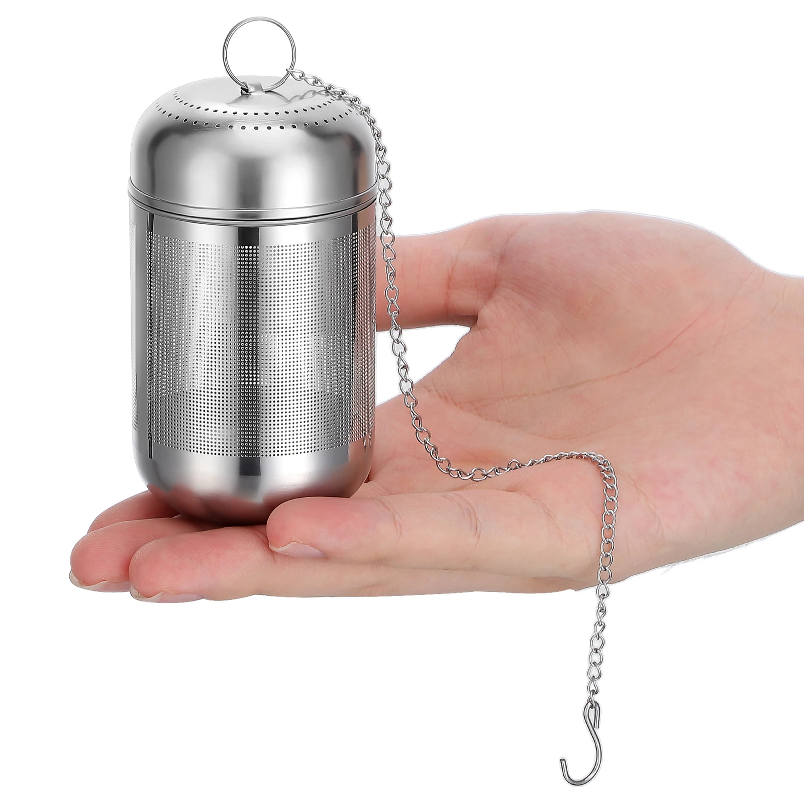 

Tea Strainer Kitchen Mesh Seasoning Ball Filter Basket Balls for Loose Spice Bag