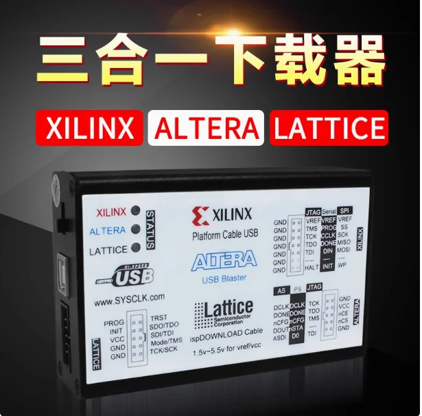 

Для Xilinx downloaderezione линия загрузки решетка USB 3-в-1 fpga cpld макетная плата