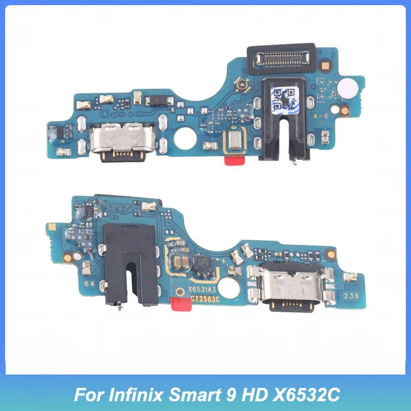 

USB Charging Dock Board for Infinix Smart 9 HD X6532C Charger Port Connector Flex Cable Repair parts