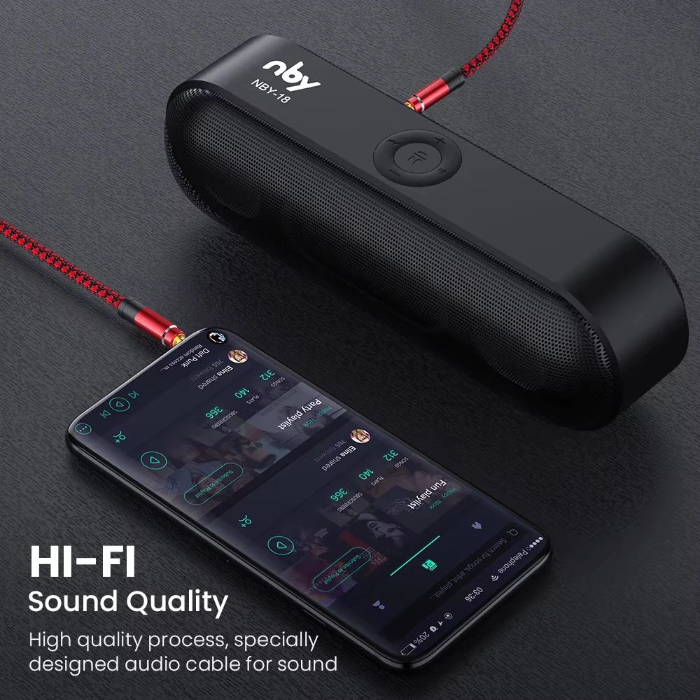 NNBILI 1.5m 3.5mm Jack Male to Male Extension Aux Line Audio Cable for iPhone Samsung Car Headphone Audio Jack Braided Wire