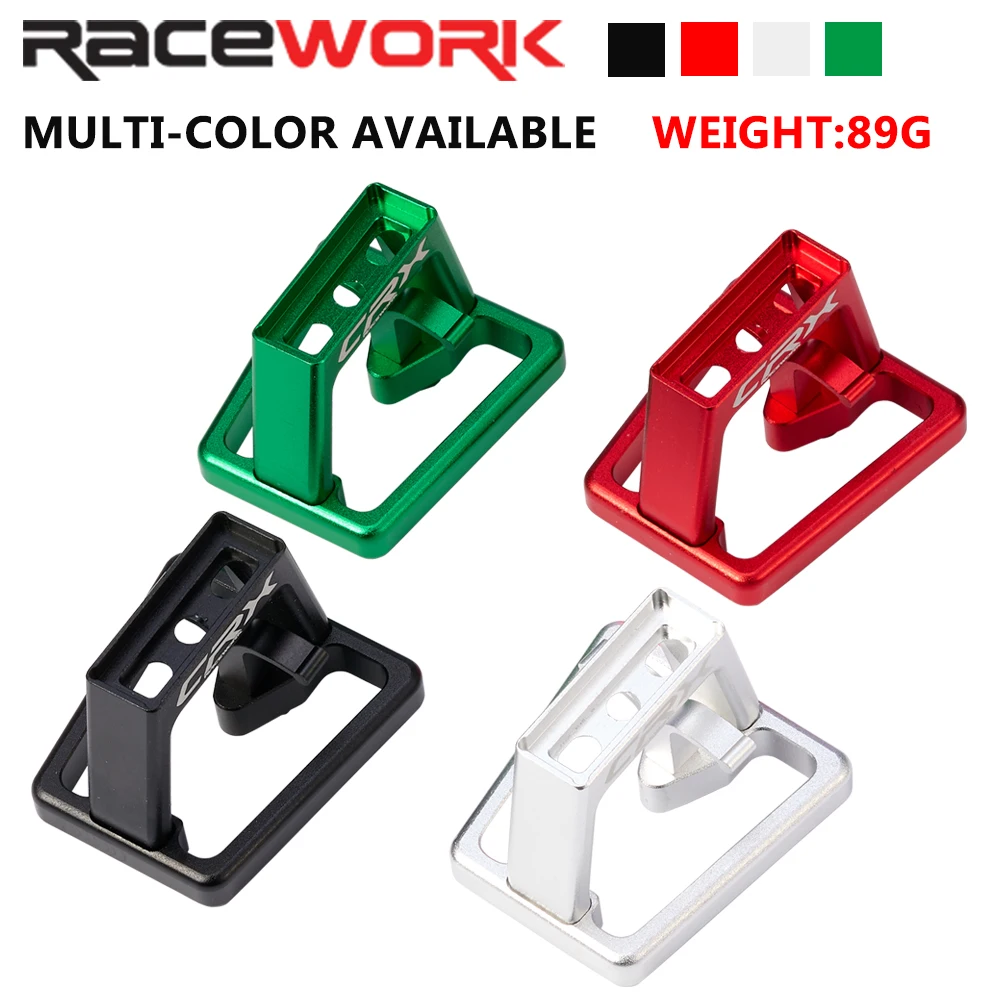 RACEWORK Bike Front Bag Mount Base Aluminum Alloy Front Carrier Mount Block For Brompton Bag Front Carrier Block